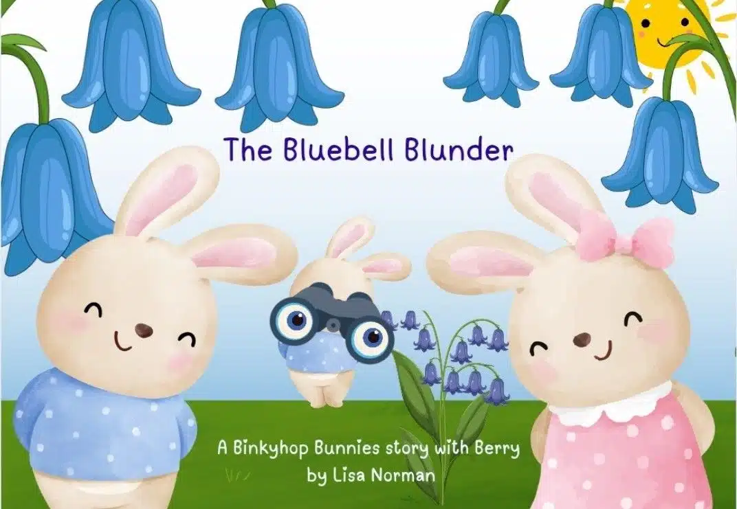 Book cover of The Bluebell Blunder
